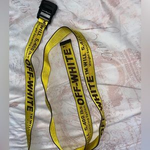 Off White industrial belt